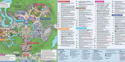 Disney World-Magic Kingdom térkép