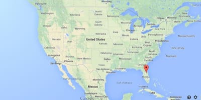 Orlando térkép usa-ban