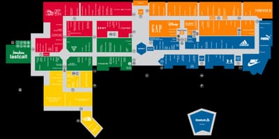 Orlando Premium outlets térkép
