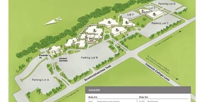 Valencia főiskola keleti campus térkép